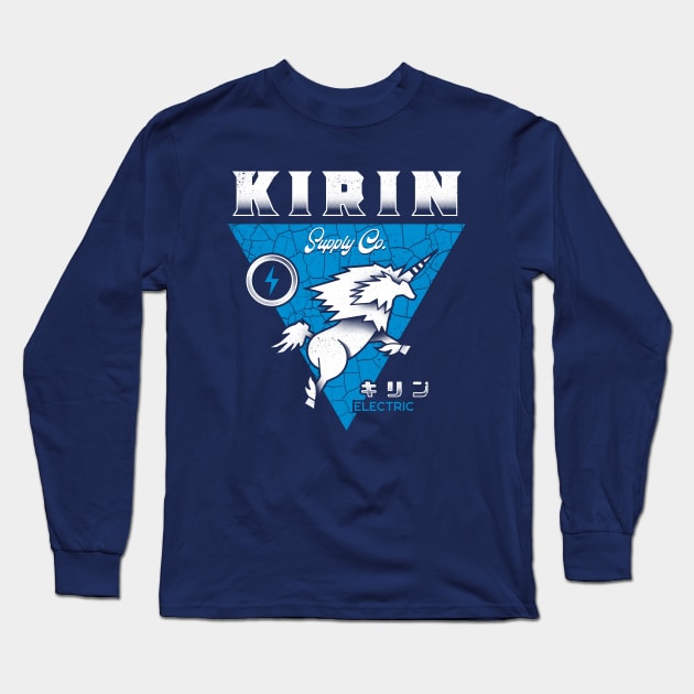 Kirin Electric Supply Long Sleeve T-Shirt by logozaste